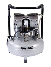 Compresseur sans Huile Jun-Air 15 litres+filtre 0.01+raccord (ext)
