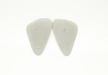 ARC moulé 5675 mousse de latex gris (lot de 10 paires)