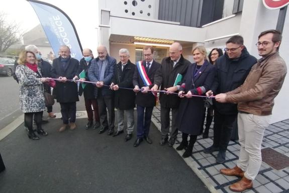 inauguration pole sant villers-bocage et val d'arry